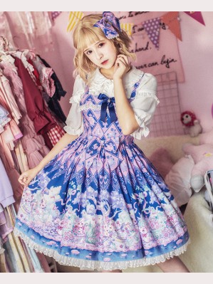 Easter Bunny Classic Lolita Dress JSK by Milu Forest (MF07)